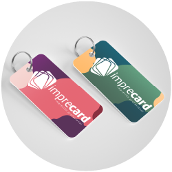 Tarjeta PVC llavero
