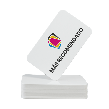 Pack tarjetas PVC recomendado