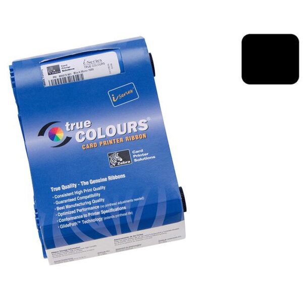 Film Zebra monocromo negro Eco (1000 impresiones)