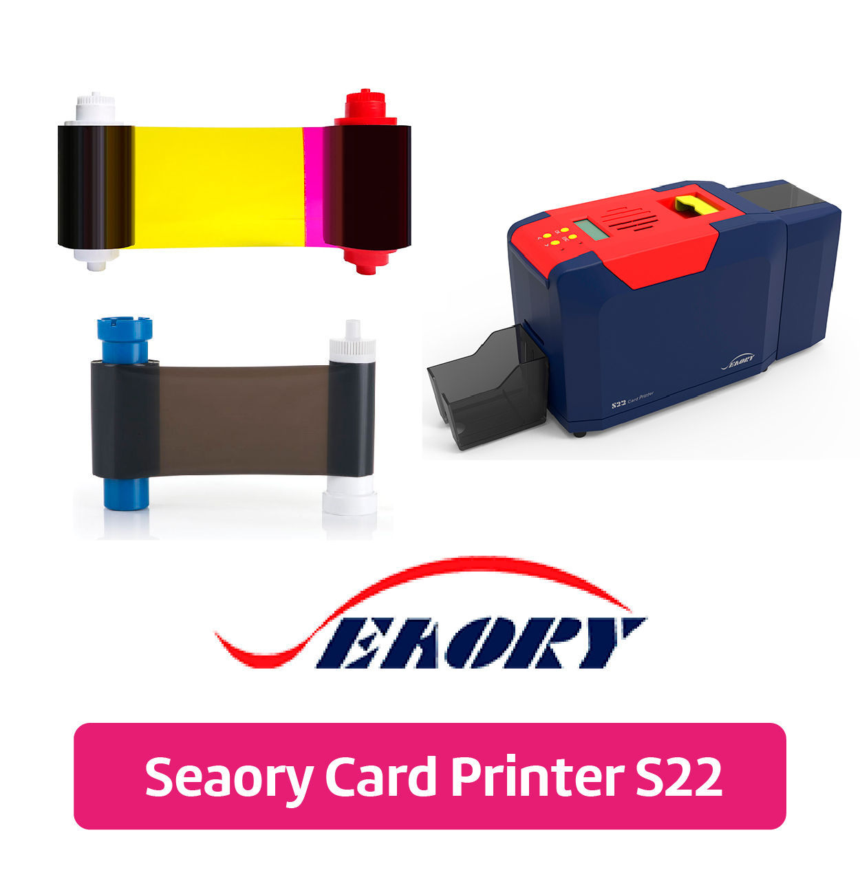 Impresora de tarjetas Seaory Card Printer S22 - Imagen 8